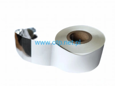 Taśma do datownika termotransferowa 30 mm 122 mb BIAŁA TTR