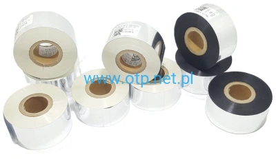 Taśma do datownika termotransferowa 30 mm 122 mb BIAŁA TTR